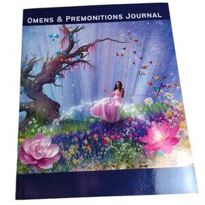 Dreams Omens Premonitions Journal 8" x 10" 108 pages with prompts paperback